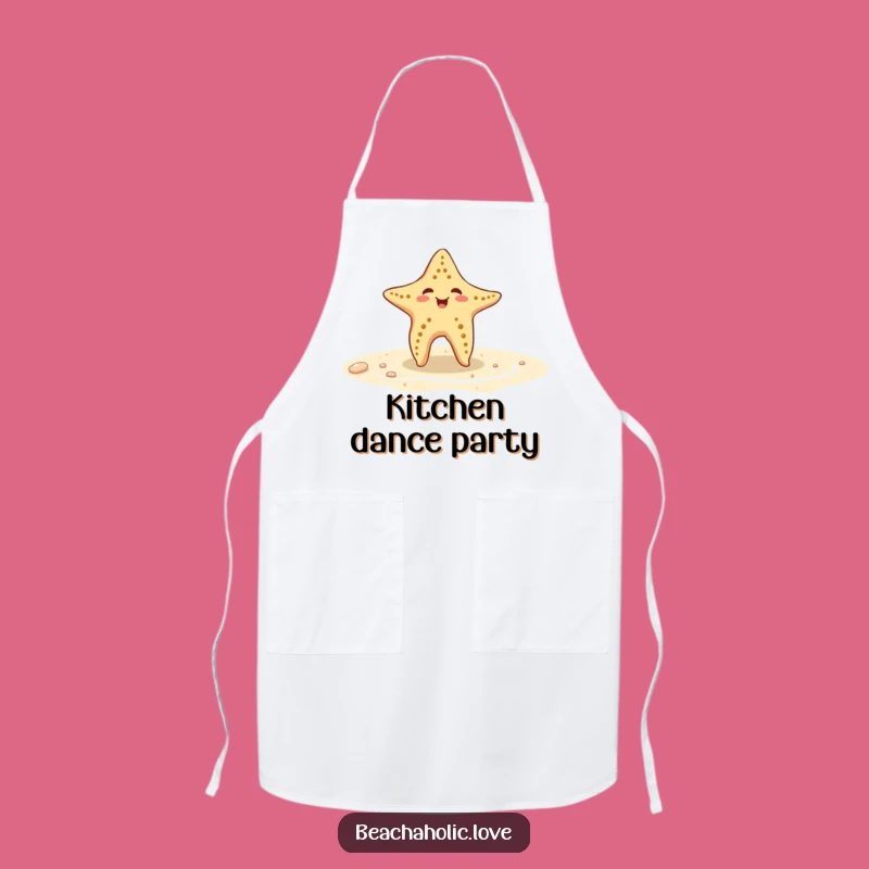 Funny Starfish Apron: Chef Starfish Dancing, Kitchen Fun, Perfect Funny Gift