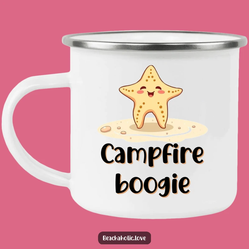Funny Starfish Camping Mug: Durable Starfish Dancing, Outdoor Fun, Essential Funny Gift
