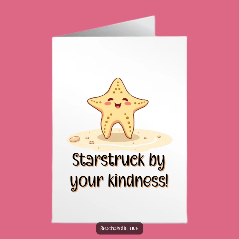 Free Printable Thank You Card: Starfish Dance - Grateful Download